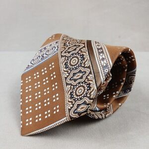 Givenchy Gentleman 4x56 Mens Tie VTG Polyester Paisley Heavyweight Has Defects